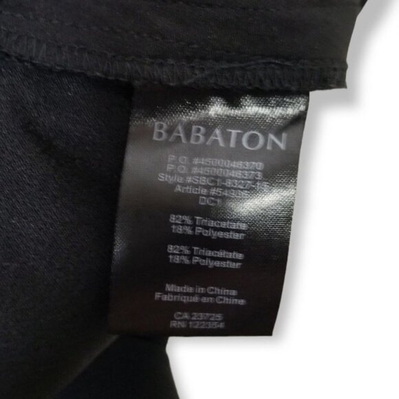 Babaton Black Seamus Open Back Jumpsuit Sleeveless Top Pants Bottom Pockets - Picture 10 of 10